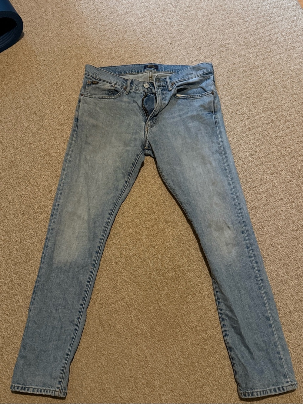 Ralph Lauren Men's Slim Light Blue Jeans